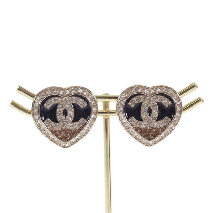 CC Heart Studded Earrings  ABB664 B14145 NR576