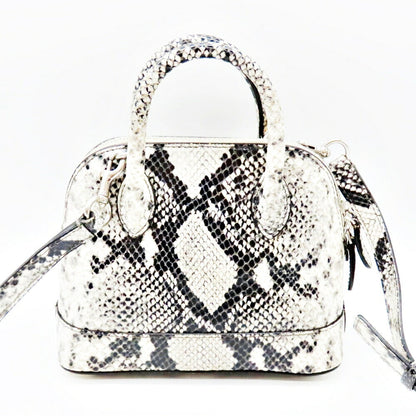 Balenciaga Ville Top Handle XXS Python Embossed