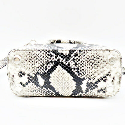 Balenciaga Ville Top Handle XXS Python Embossed