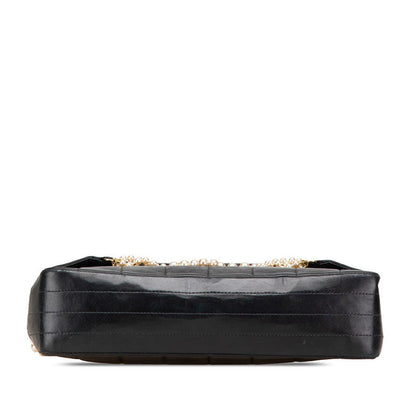 Chanel Choco Bar Lambskin Shoulder Bag