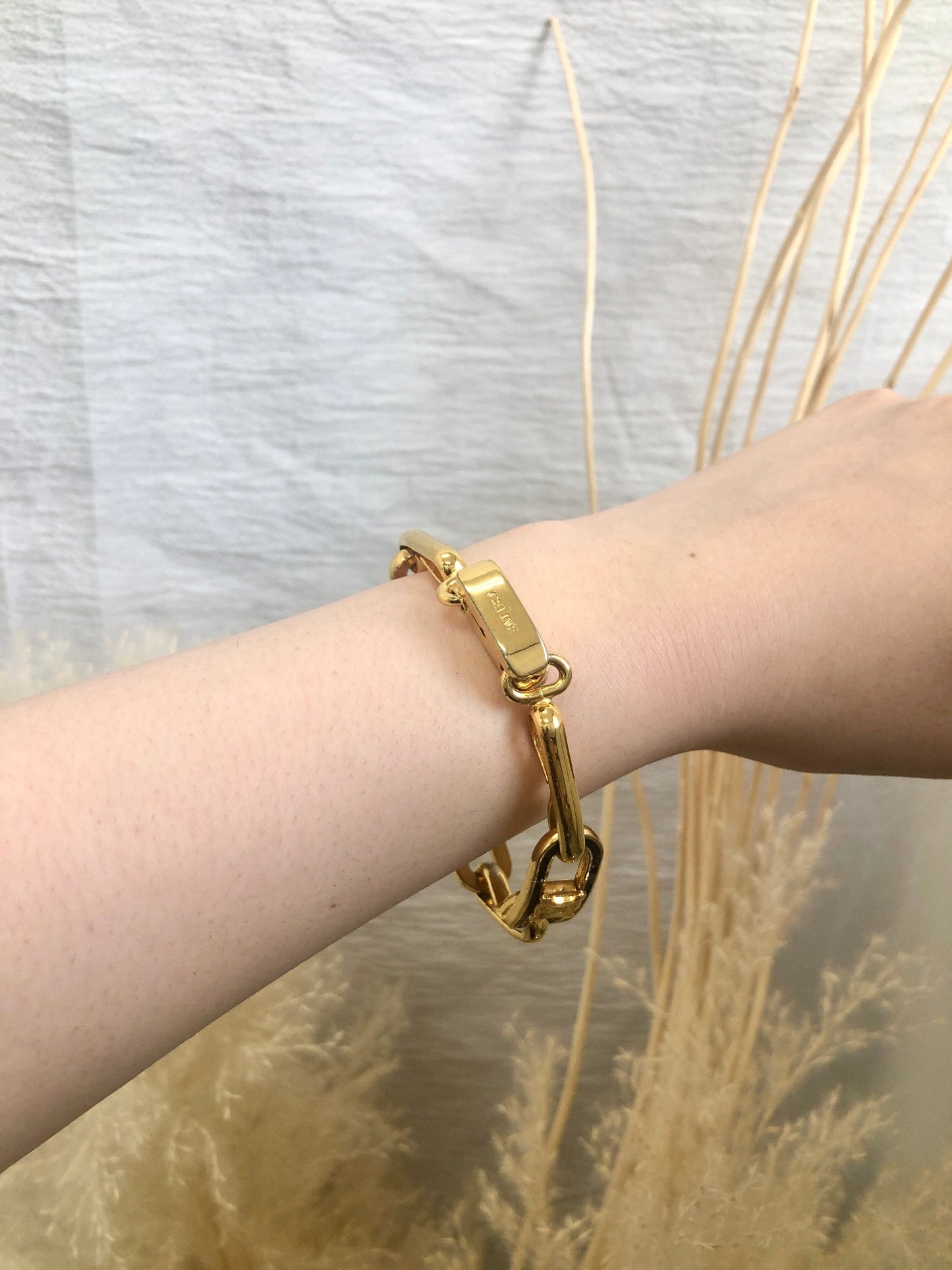 CELINE  Bracelet Gold Vintage ivp6ia