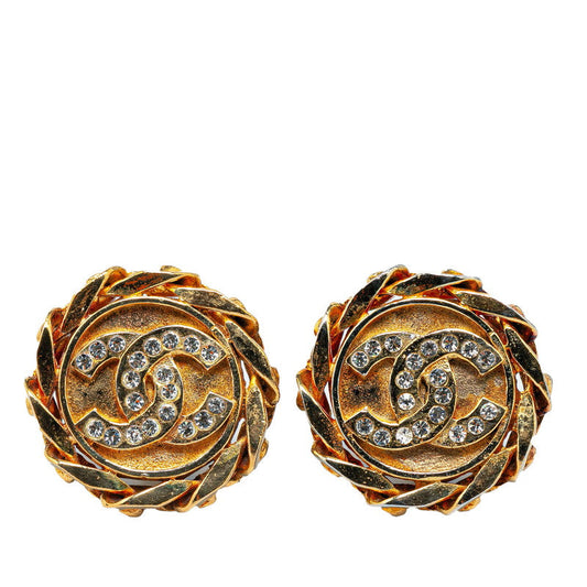 Chanel Coco Mark Pinwheel Earrings