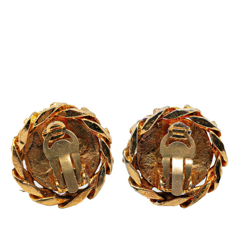 Chanel Coco Mark Pinwheel Earrings
