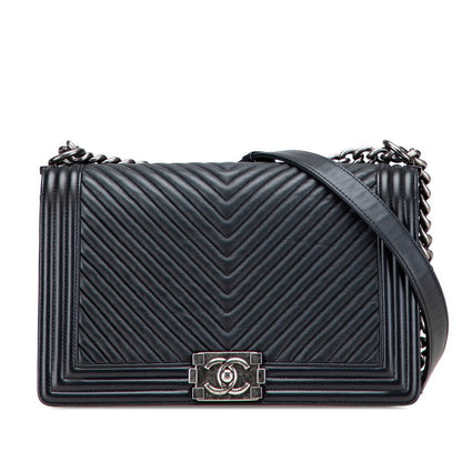 Chanel Boy Chanel 28 Lambskin Shoulder Bag