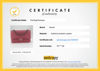 Classic Jumbo Double Flap Lambskin Leather Bag