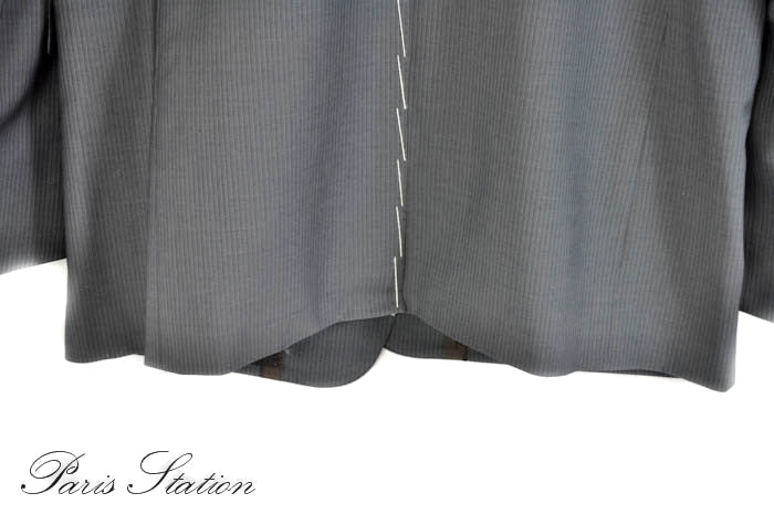 Louis Vuitton Grey Striped Men's Suit Size 56