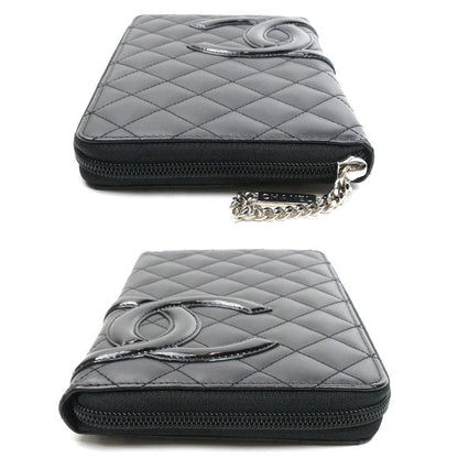 Chanel Cambon Line Lambskin Long Wallet