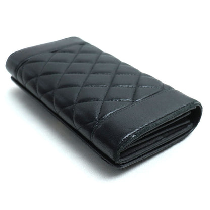 Chanel Matelasse Mademoiselle Lambskin Long Wallet