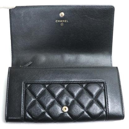 Chanel Matelasse Mademoiselle Lambskin Long Wallet