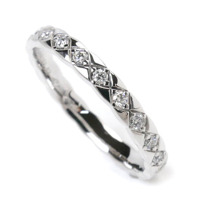 Chanel K18WG White Gold Diamond Coco Crush Eternity Ring