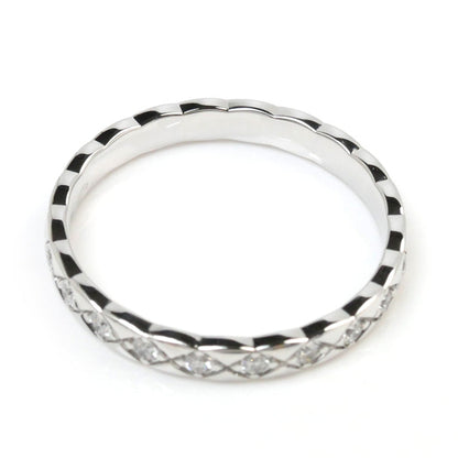 Chanel K18WG White Gold Diamond Coco Crush Eternity Ring