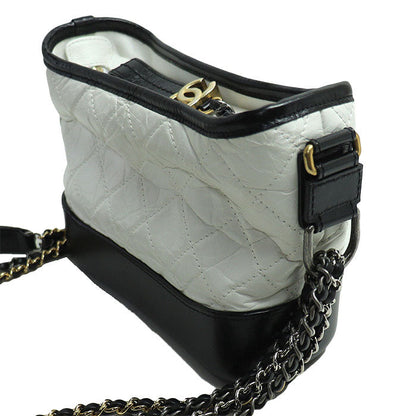 Chanel Gabrielle Small Hobo Bag Black White