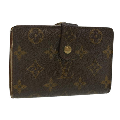 LOUIS VUITTON Monogram Porte MonnaieBillets Viennois Wallet M61663 ki2714