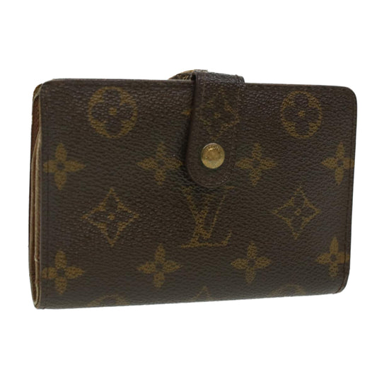 LOUIS VUITTON Monogram Porte MonnaieBillets Viennois Wallet M61663 ki2714