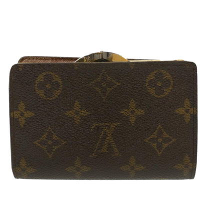 LOUIS VUITTON Monogram Porte MonnaieBillets Viennois Wallet M61663 ki2714
