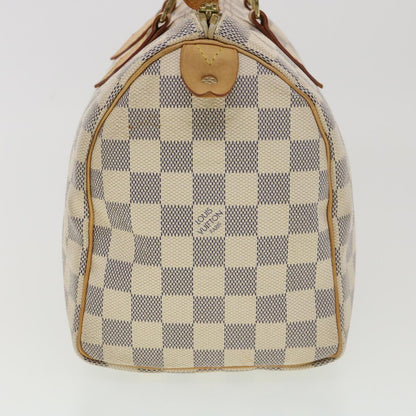 LOUIS VUITTON Damier Azur Speedy 25 Hand Bag N41534 LV ki2788