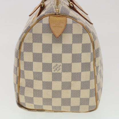 LOUIS VUITTON Damier Azur Speedy 25 Hand Bag N41534 LV ki2788