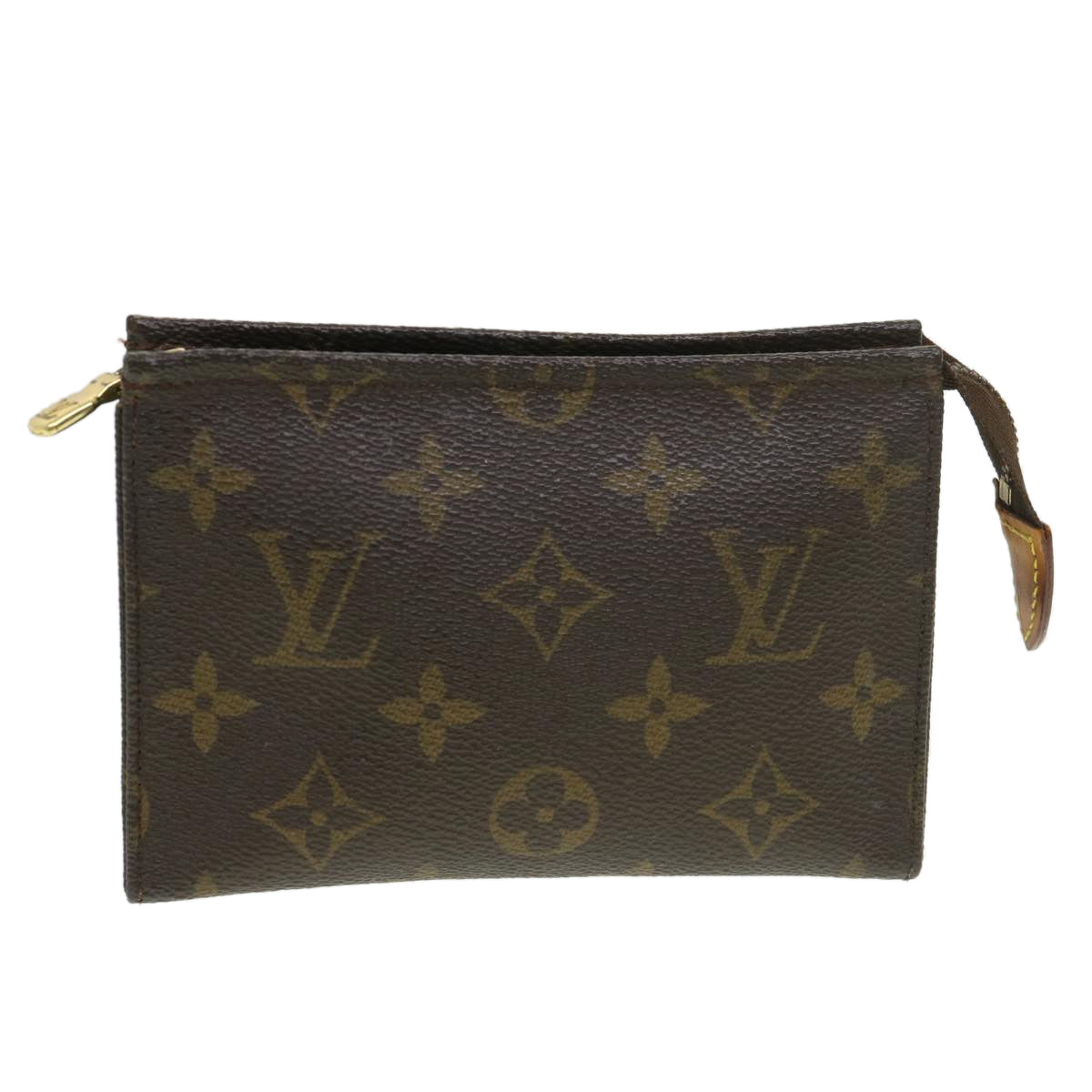 LOUIS VUITTON Monogram Poche Toilette 15 Pouch M47546 LV ki2813