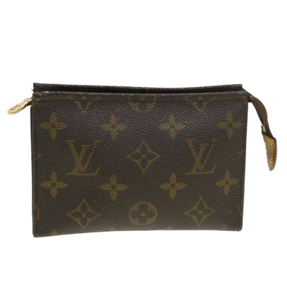 LOUIS VUITTON Monogram Poche Toilette 15 Pouch M47546 LV ki2813