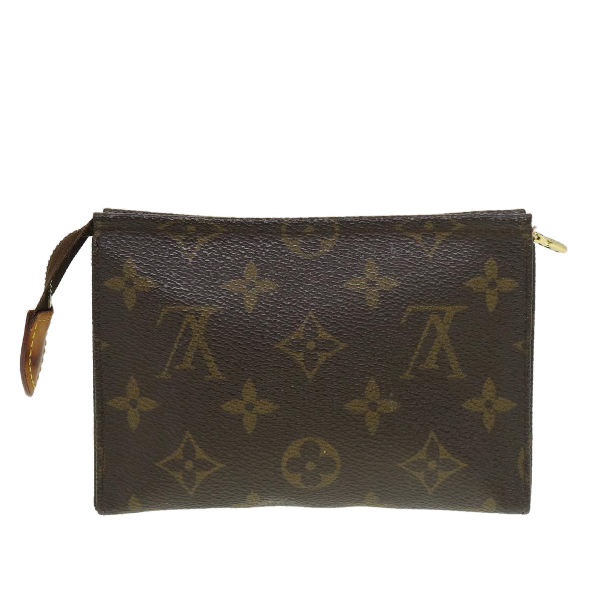 LOUIS VUITTON Monogram Poche Toilette 15 Pouch M47546 LV ki2813