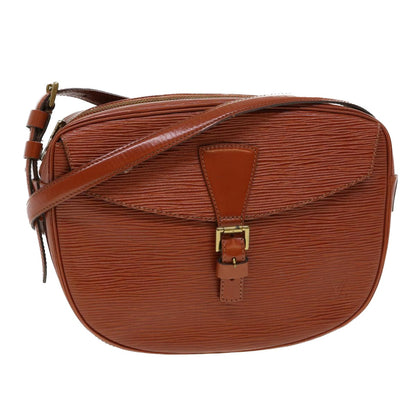LOUIS VUITTON Epi June Feuille Shoulder Bag Brown Kenya M52153 LV ki2814