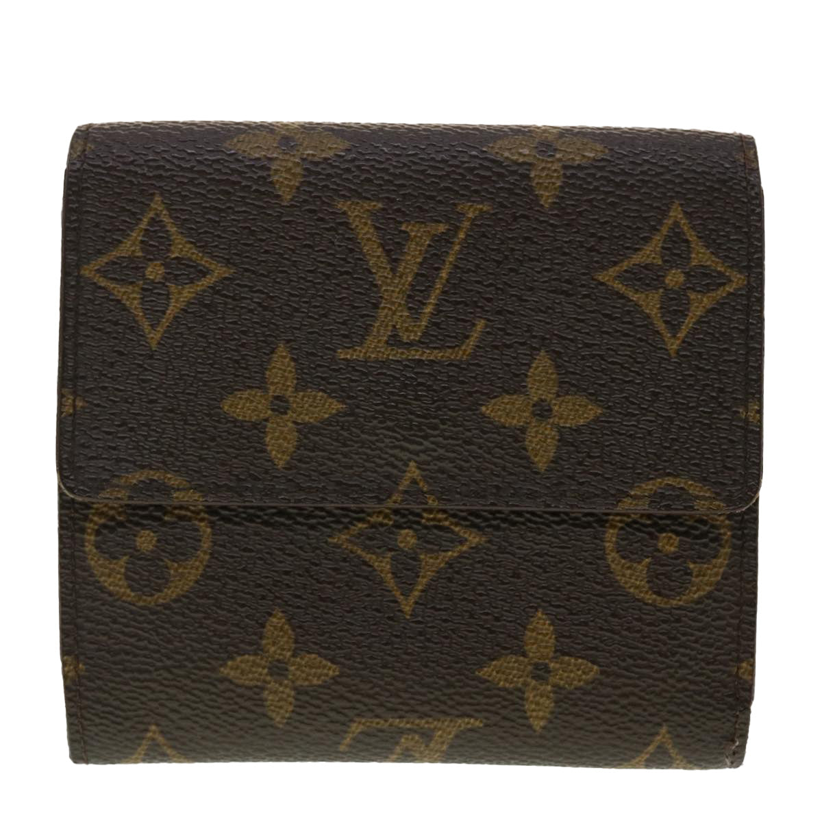 LOUIS VUITTON Monogram Portefeuille Elise Wallet M61654 LV ki2827