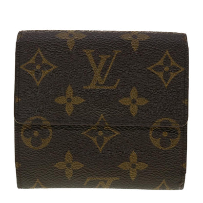 LOUIS VUITTON Monogram Portefeuille Elise Wallet M61654 LV ki2827