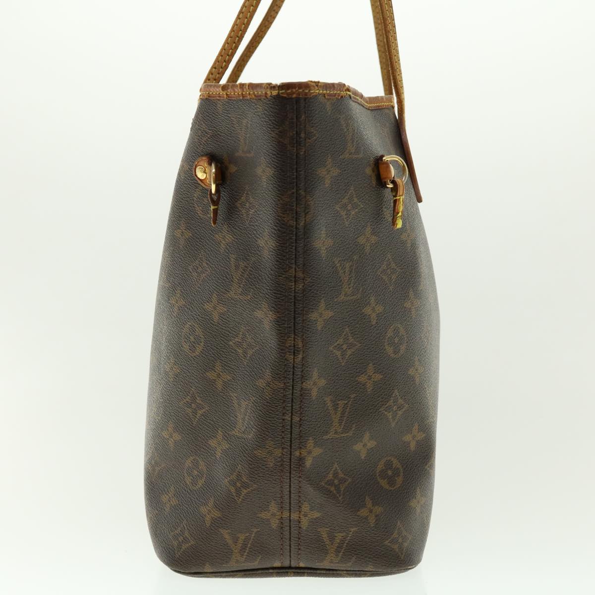 LOUIS VUITTON Monogram Neverfull MM Tote Bag M40156 LV ki2840