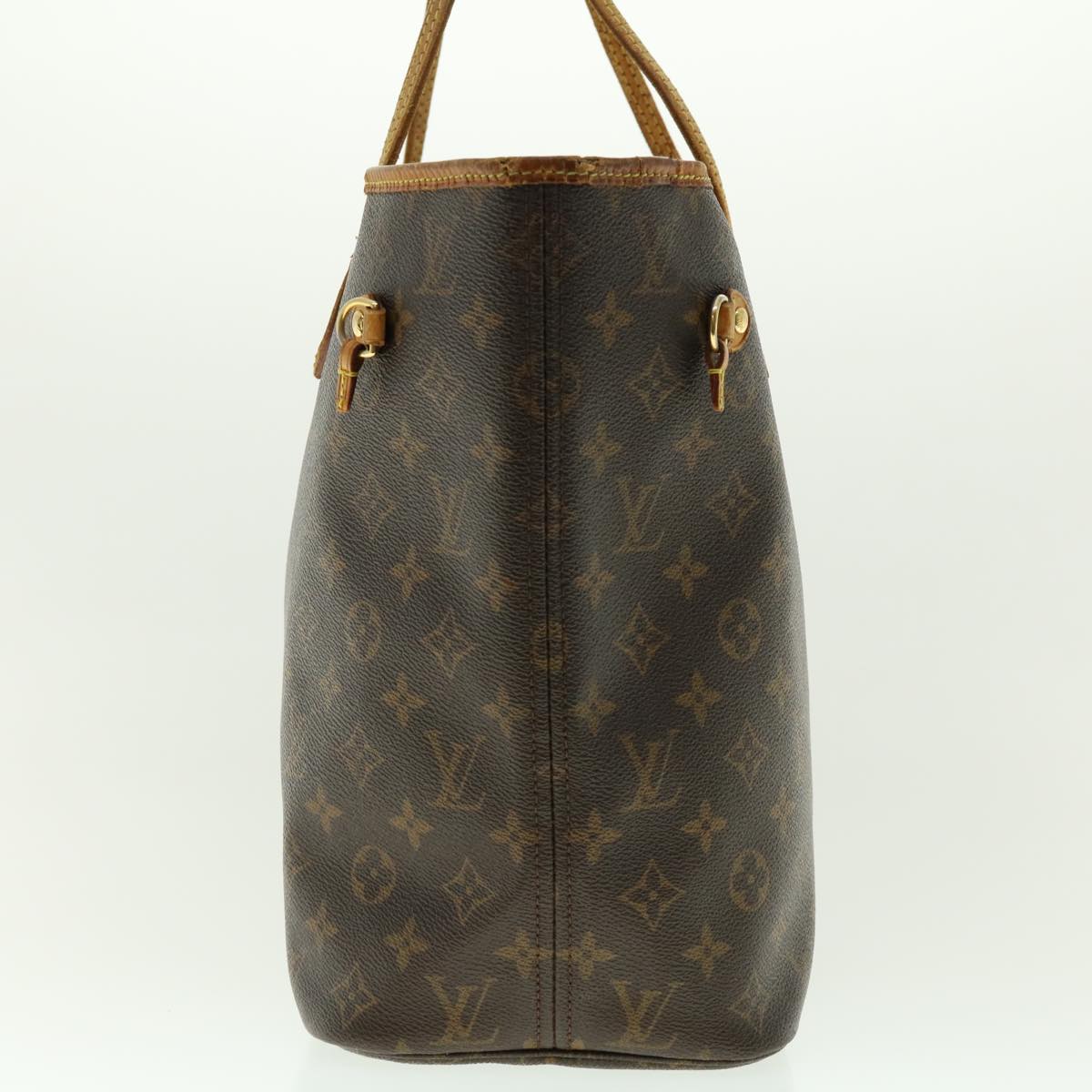 LOUIS VUITTON Monogram Neverfull MM Tote Bag M40156 LV ki2840