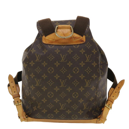 LOUIS VUITTON Monogram Montsouris GM Backpack M51135 LV ki2841