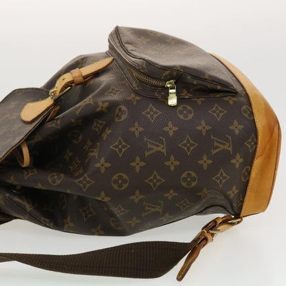LOUIS VUITTON Monogram Montsouris GM Backpack M51135 LV ki2841
