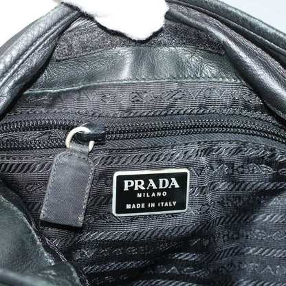 Prada Shoulder Bag Nylon Black  ki3007