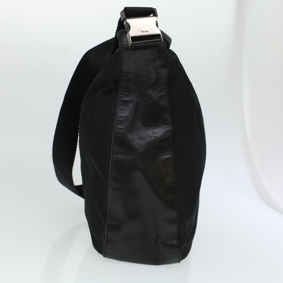 Prada Shoulder Bag Nylon Black  ki3007