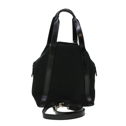 GUCCI Hand Bag Nylon 2way Black  ki3025