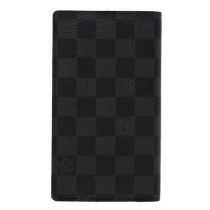 LOUIS VUITTON Damier Graphite Agenda Poche Note Cover R20975 LV  ki3175