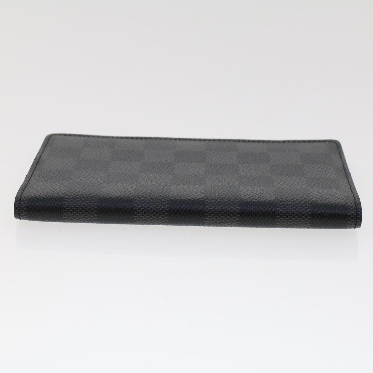 LOUIS VUITTON Damier Graphite Agenda Poche Note Cover R20975 LV  ki3175