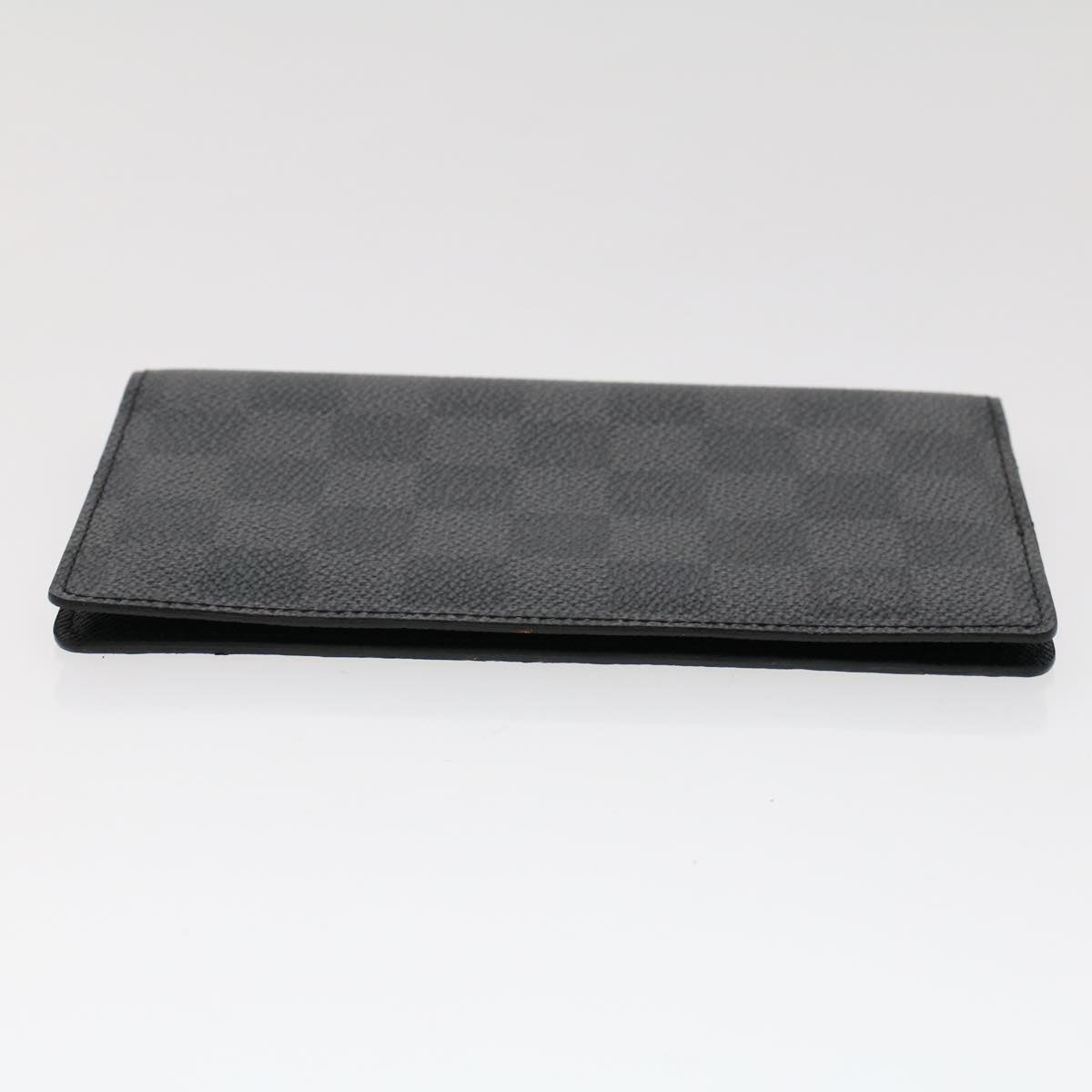 LOUIS VUITTON Damier Graphite Agenda Poche Note Cover R20975 LV  ki3175