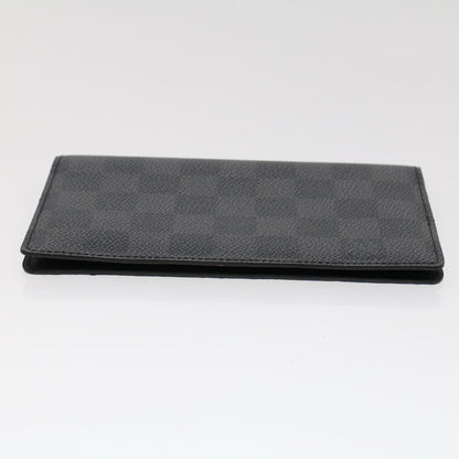 LOUIS VUITTON Damier Graphite Agenda Poche Note Cover R20975 LV  ki3175