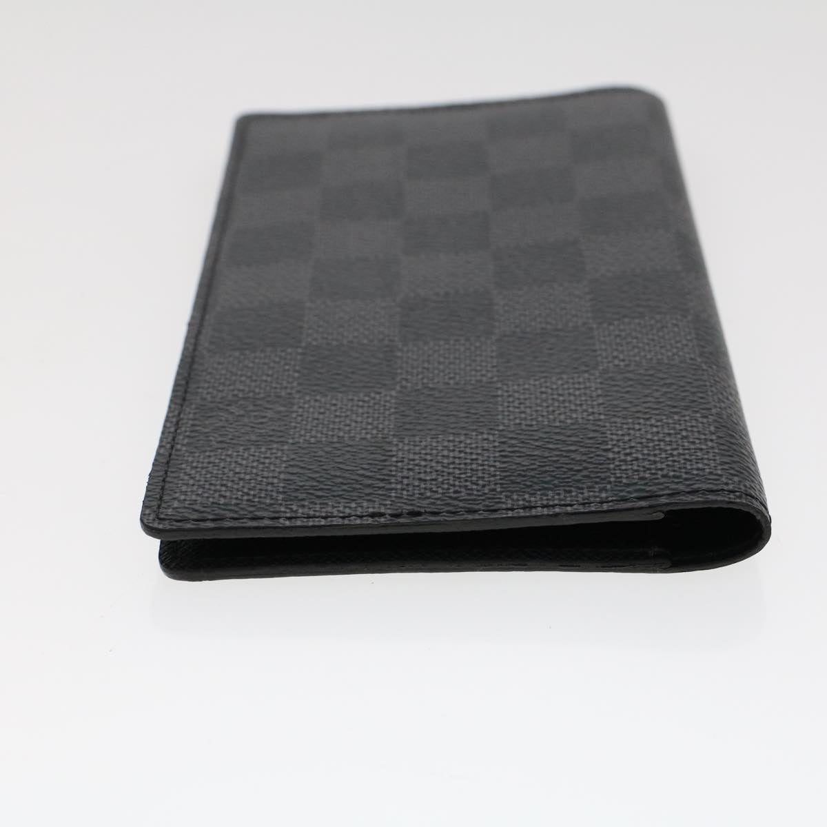 LOUIS VUITTON Damier Graphite Agenda Poche Note Cover R20975 LV  ki3175