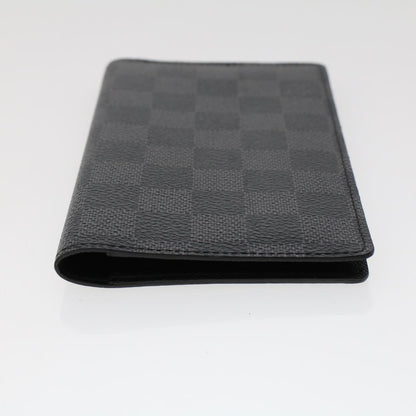 LOUIS VUITTON Damier Graphite Agenda Poche Note Cover R20975 LV  ki3175