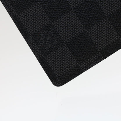 LOUIS VUITTON Damier Graphite Agenda Poche Note Cover R20975 LV  ki3175