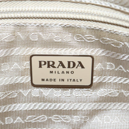 PRADA Shoulder Bag Nylon Pink Silver Auth ki4826