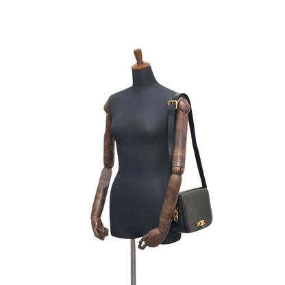 CELINE  Shoulder bag Black Vintage fxkh5k