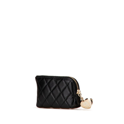 Chanel Coco Mark Port Bonheur Lambskin Coin Case