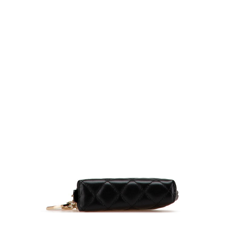 Chanel Coco Mark Port Bonheur Lambskin Coin Case