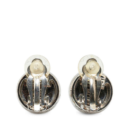 Chanel Metal Coco Mark Ball Earrings 00A