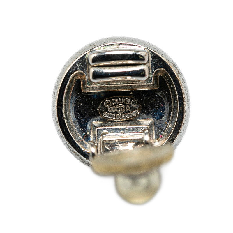 Chanel Metal Coco Mark Ball Earrings 00A