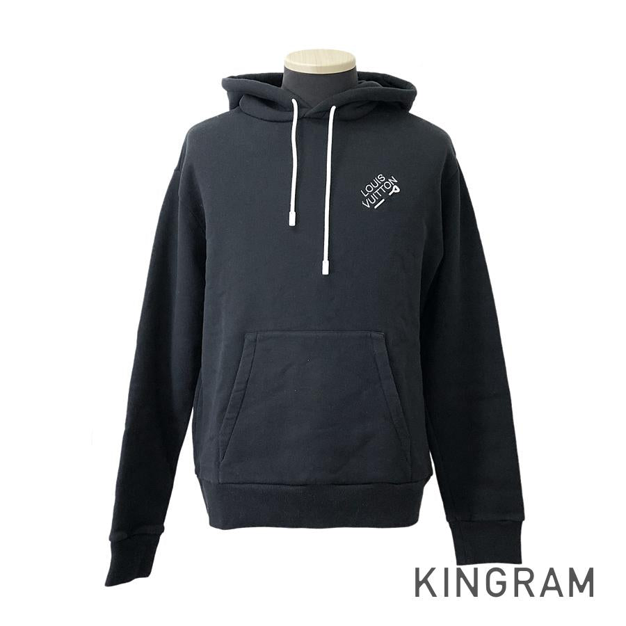 LOUIS VUITTON Signature hoodie with embroidery Men's Parker