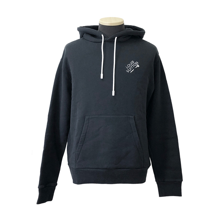 LOUIS VUITTON Signature hoodie with embroidery Men's Parker