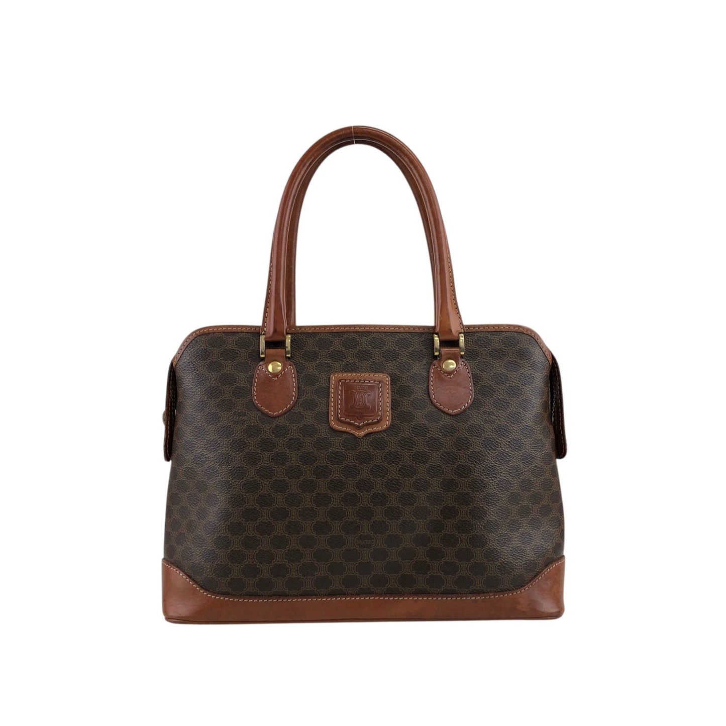 CELINE  Handbag Brown Vintage yry5hb